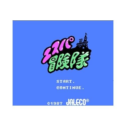 Esper Bouken Tai Region Free 60 Pin 8Bit Game Card For Subor Game Players