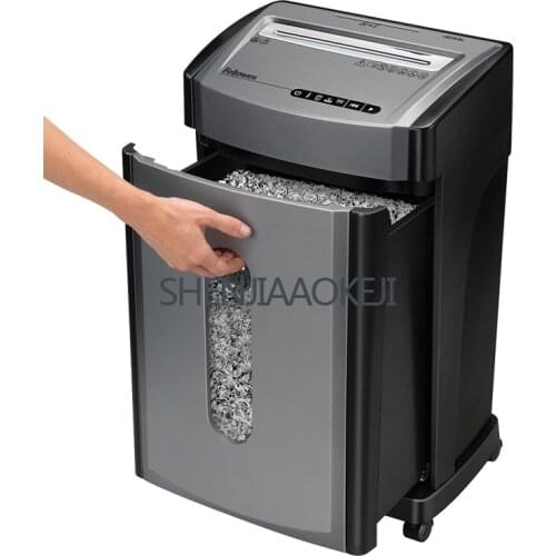 Electric paper shredder 30L High-capacity shredders electric Mute high-power office paper mute shredder 220V