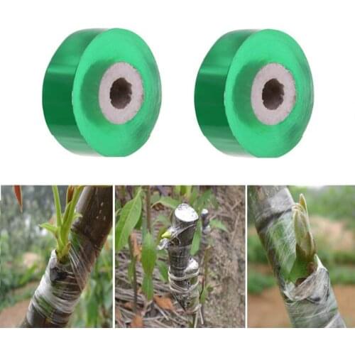 1 Roll 2CM x 100M Grafting Tape Nursery Stretchable Gardening Tape Fruit Tree Grafting Tool Garden Bind Tape Grafting Tool Acces