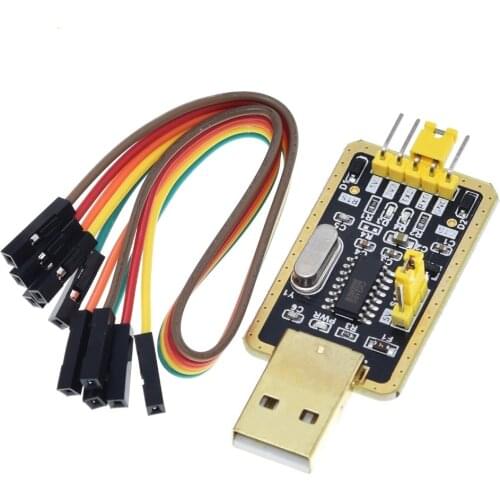 CH340 module instead of PL2303 , CH340G RS232 to TTL module upgrade USB to serial port in nine Brush small plates