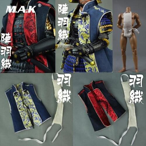 1/6 Male Fight kimono Clothes Set Accessory Japanese Military Commander Clothes Model TT012 TT013 for 12 inches Action Figure