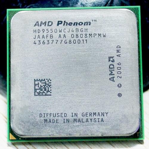 Original AMD CPU Phenom X4 9550 processor 2.2G AM2+ 940 Pin Quad CORE / 2MB L2 Cache 95w