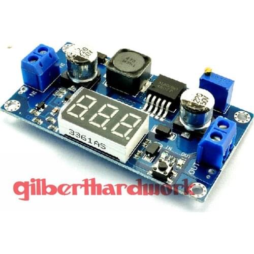 Dc-Dc Xl6009 Adjustable Boost Module 5-32V To 5-55V With Digital Display