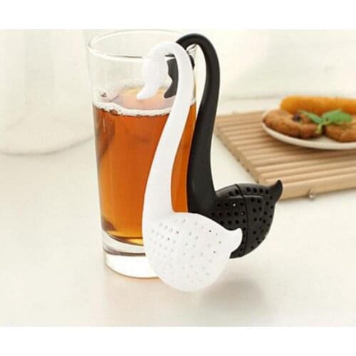 1pcs Tea Strainers Swan Shape Cute Tea Infusers Portable Reusable Tea Infusers Bar Kitchen Tool Dropshipping/Wholesale