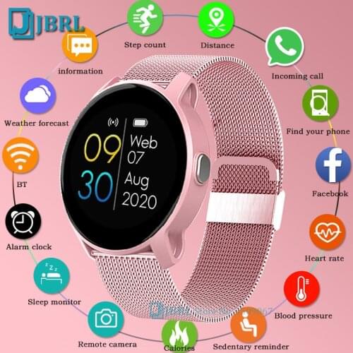 W9 Smart Watch Men Women Heart Rate Blood Pressure Smartwatch Fitness Tracker Smart Brecelet For Android IOS Sport Smart-Watch
