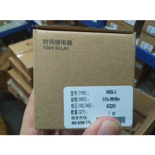 Brand new original authentic C-Lin HHS6-3 Time Relay AC220V