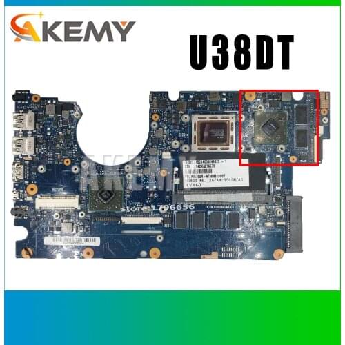 U38DT-A8-5545 CPU-2G RAM Motherboard For ASUS U38D U38DT Notebook notebook motherboard mainboard