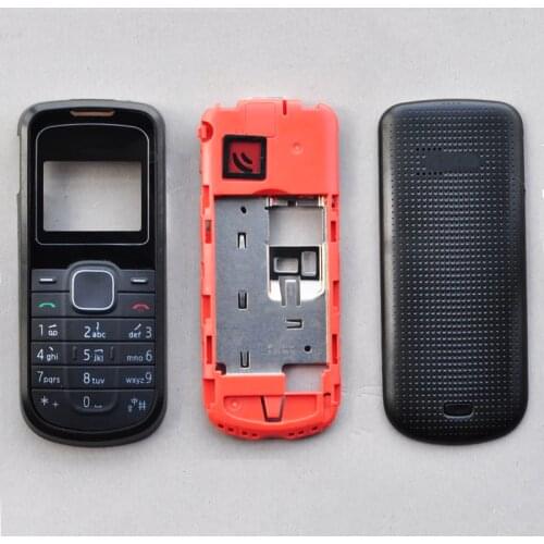 ZUGZUC New Full Complete Housing Cover For Nokia 1202 Of Mobile Phone + Keyboard