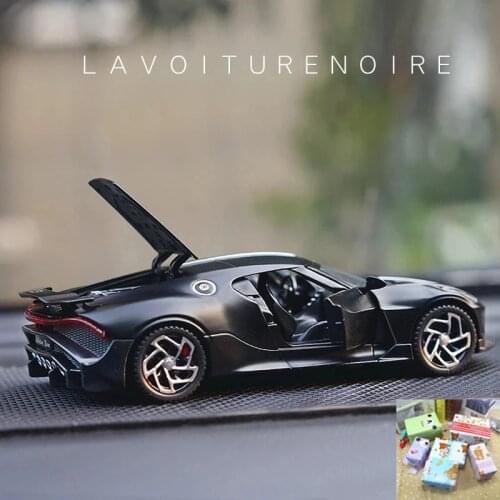 1:32 Bugatti Lavoiturenoire Toy Car Metal Alloy Car Diecasts &Toy Vehicles Car Model Miniature Scale Model Car Toys For Children