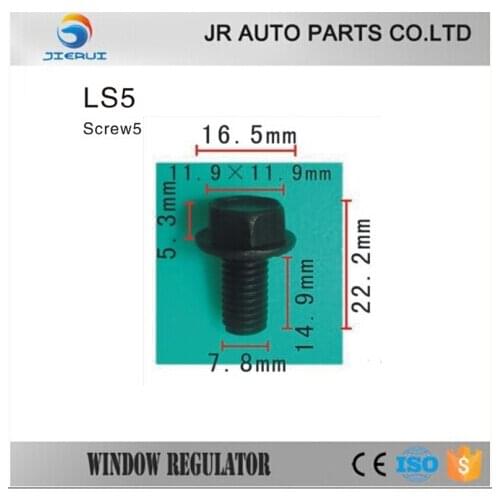 10x General screws, metal clips, water pipes