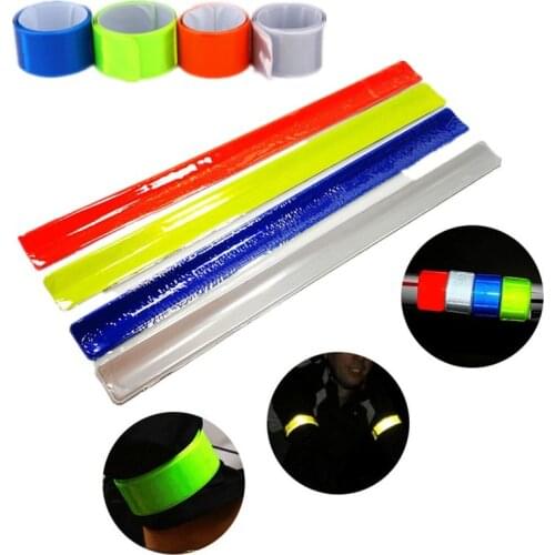 40cm Reflective Bicycle Stickers Safety Decorative Adhesive Tape for Bike Fluorescent Reflective Stickers Cycling Accessories