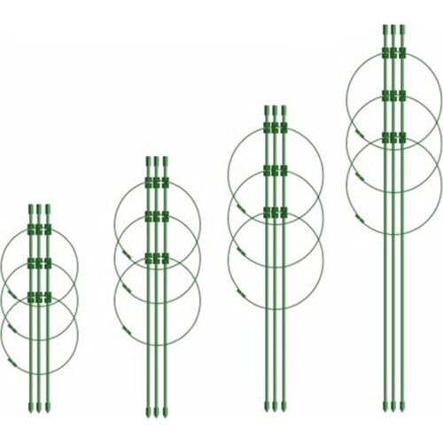 Fiberglass Plant Climbing Frame Rose Climbing Flower Stand Ring Pillar Flower Stand Gardening Supplies Plant Protection Tools