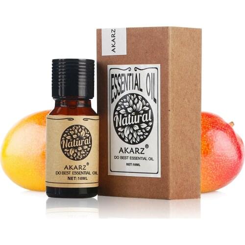 AKARZ natural Mango essential oil aromatic for aromatherapy diffusers body skin care aroma Mango oil