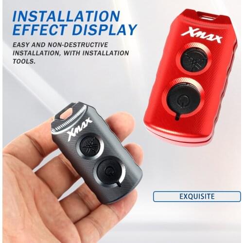 Motorcycle Accessories Key Fob Case For YAMAHA XMAX X-MAX 125 250 300 400 2017 -2020 Key Holder Protection