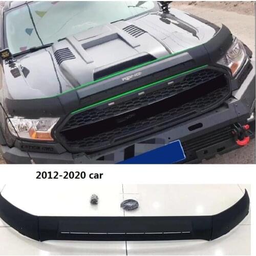 Auto exterior accessories front bonnet hoop scoop guard shields plate cover fit for ranger everest T7 T8 insect block wildtrack