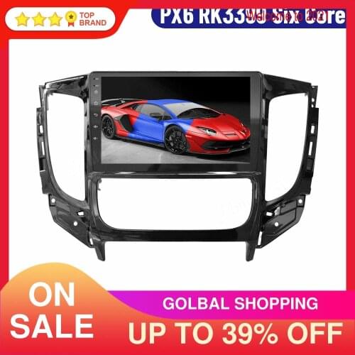 Wireless Carplay Auto Android 10 For Mitsubishi L200 Trion 2015-2020 Car GPS Navigation Head Unit Multimedia Player Radio Taper