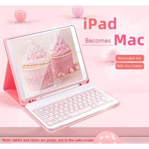 For iPad Pro 11 2020 / 7th 10.2 inch / Air 2 3 10.5 Bluetooth Keyboard Case For iPad 9.7 2017 2018 2019 5th 6th Generation Cover