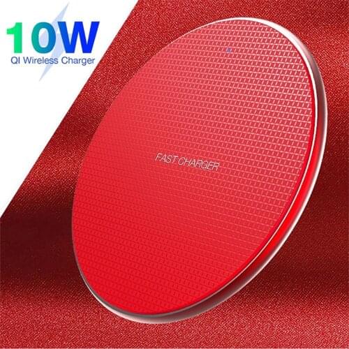 10W Fast Wireless Charger Holder Qi Quick Charge 3.0 Mobile Phone Charging Adapter For iPhone 12 11 XS XR X Xiaomi 11 Huawei P40