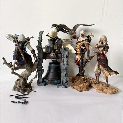 The Legendary Assassin Creed Bayek Aya Altair Figure Conner Action Figure 4 Types Collectible Model Toy Gift Big Sizes