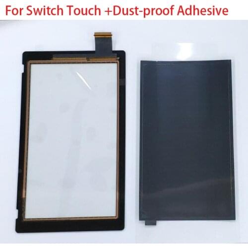 A Quality Touch Screen + Dust-proof Adhesive Parts For NS Switch Console
