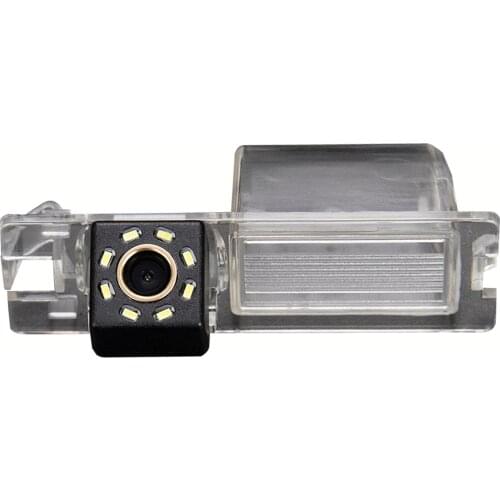 Misayaee Car Rear View Reverse Parking Camera Golden 8 Led for Avventura / Abarth Punto Fiat Avventura Grand Siena Ritmo Croma B