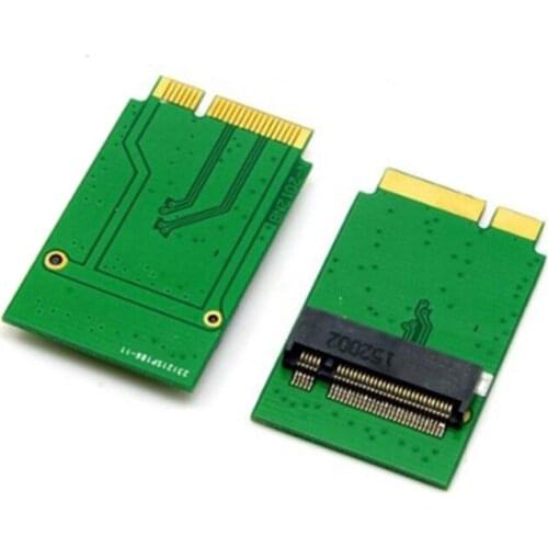 M.2 NGFF SSD to 17+7 Pin Adapter Card Board for MacBook Air 2012 For Macbook AIR 2012 A1466 A1465 MD223 MD224 MD231 MD232 SSD M2