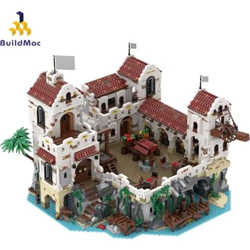 MOC-49155 Eldorado Fortress - Pirates of Barracuda Bay y for 49016 Pirate Theme Series Ideas Model Building Blocks Bricks Toys