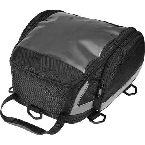 Motorcycle Rear Tail Seat Bag Waterproof Heightening Helmet Bag Bike Bag