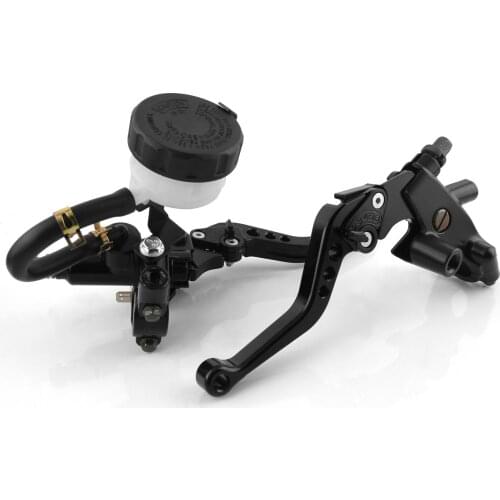 Motorcycles Accessories Universal 7/8" 22mm Motorcycle Clutch Brake Master Cylinder Reservoir Levers Kit Fluid Reservoir Set