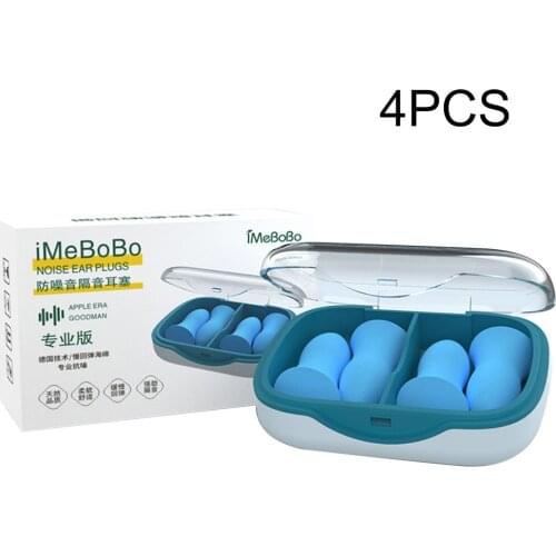 Soft Sponge Ear Plugs Sound Insulation Ear Protection Earplugs Noise Reduction Sleeping Plugs Ergonomic Design
