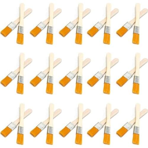 30-Piece Paint Brush Set with Wooden Handle, Brush for Cleaning and Dust Removal, Gloss Paint Brush, Oil Brush