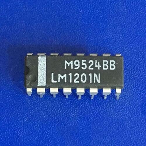 New 10PCS/LOT LM1201 LM1201N LM1201AN DIP-16