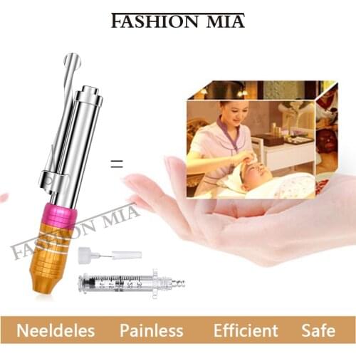 Hyaluronic Acid Pen Microneedle Injection Lip Face Physical Therapy Anti-Wrinkle Combination Pen Ampoule Needle Rotate The Pen