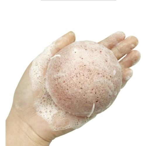 Natural Konjac Sponge Cosmetic Puff Face Cleaning Sponge Facial Cleanser Tools Face Washing Flutter Face Cleaning Makeup Tools