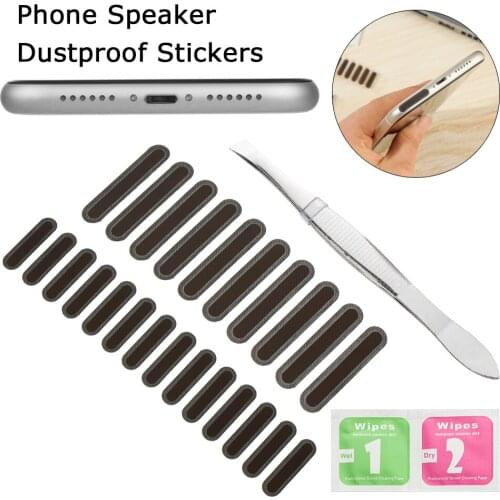 10/14Pcs Universal Mobile Phone Speaker Earpiece Dustproof Stickers Earphone Handset Net Trumpet Dustproof Net Accessories