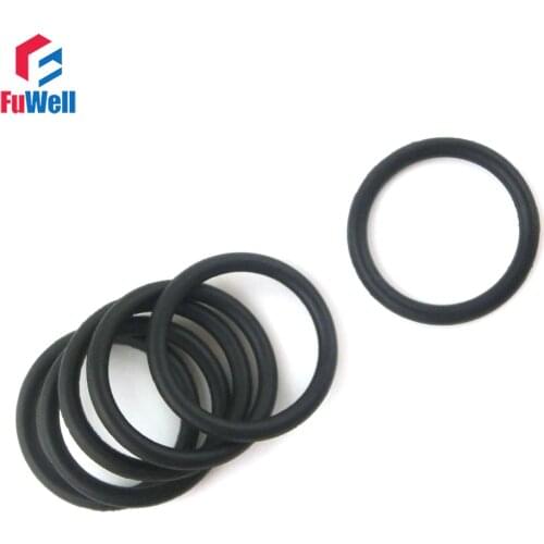 50pcs 1.9mm Thickness Nitrile Rubber O Ring Seals 77/80/85/90/95/100/105/110/115/120mm OD NBR Oil Resistance O-ring Gaskets