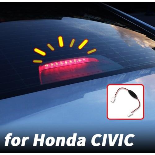 Rear brake light LED flashing light, brake and parking warning signal for Honda Civic Refit 10th Civic 2016-2021 Car Accessories