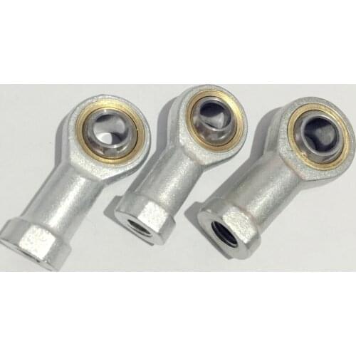 2pcs 4/5/6/8/10/12/14/16/18/20mm Female Threaded Right Threaded Rod End Joint Bearing SI5 SI6 SI8 SI10 SI12 SI14 SI16 18 20 TK