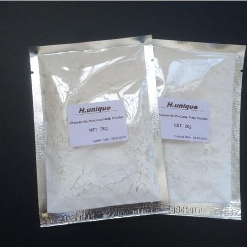 20g Chamomile+Purslane Soft Powder Fical Care Moisturizing Beauty Salon SPA Products