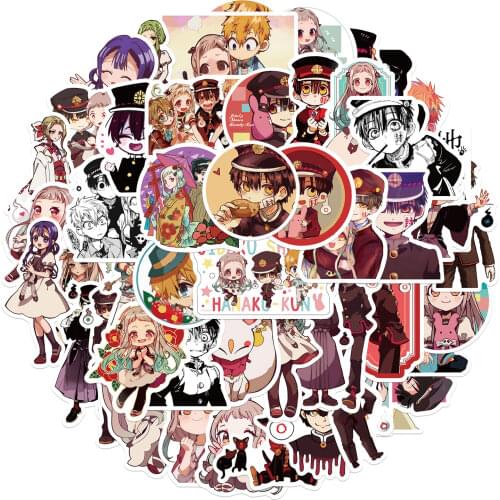 25/50PCS Toilet-Bound Hanako-kun Stickers A For Motorcycle Laptop Skateboard Mobile Phone Guitar DIY Manual Album Sticker