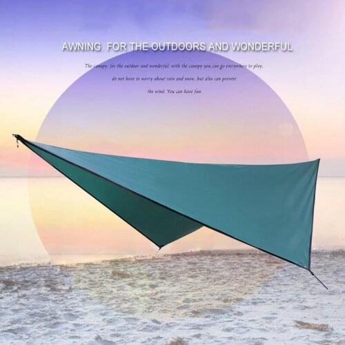 350x280cm Ultralight Waterproof Sunshade Tarp Tent Shade Garden Awning Canopy Beach Tents Sun Shelter Outdoor Camping Equipment