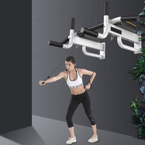 C-B02 Steel Horizontal Bar Multifunctional Adult PullUp Bar Parallel Bars Wall Drilling Chin Up Bar Indoor Fitness Equipment