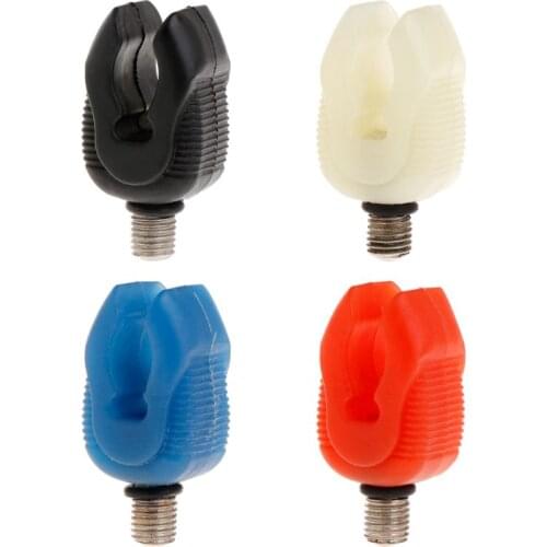 Fishing Rod 4 Colors Holder Head Silicone Soft Night Luminous Pole Support Tackle Universal Professional Accessories