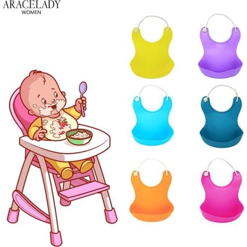 Baby Bib Special Offer Food Grade Silicone Drool Bib Soft And Comfortable Saliva Towel Oil-proof Lunch Baby Bibs Baberos Bebe