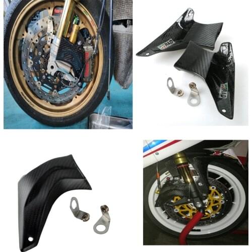 Motor 100MM Front Brake Calipers Pads Carbon Fiber Motorcycle Air ducts Cooling System for Ducati Desmo 16 2008