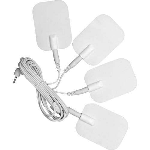 8/4Pcs TENS EMS Muscle Stimulator Electrode Pads Nerve Muscle For 3.5/2mm Connect Ems Physiotherapy Digital Massager Tools Patch