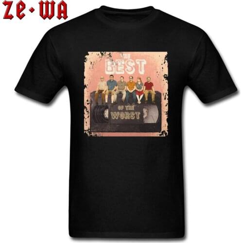 Best Of The Worst T-shirt Men Cassette T Shirt Printed Lil Peep Hip Hop Tshirt Funky Summer Cotton Clothes Black Drop Shipping