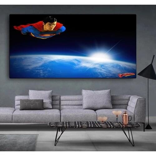 Marvel Avengers Movie Canvas Painting Superhero Superman Poster and Printmaking Wall Art Print Canvas Picture Home Decor Gift