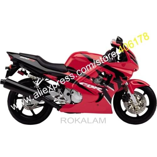 For Honda Red Black CBR600F3 CBR600RR CBR600 97 98 1997 1998 CBR 600 F3 600F3 COOL Fairing (Injection Molding)