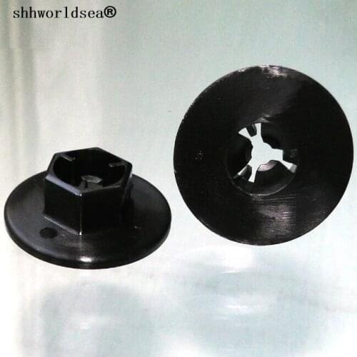 Shhworldsea 100pcs auto clip and fasteners Wheel cover fender fixed card buckle for hyundai for kia 84145-26000